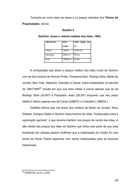 italianos em taubaté: o núcleo colonial do quiririm ... - Raquel Glezer