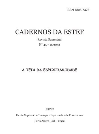 Cadernos da ESTEF