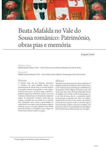 Beata Mafalda no Vale do Sousa românico: Património, obras pias e ...