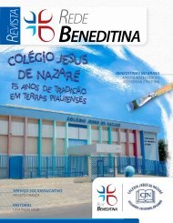 serviço socioeducativo Pastoral beneditinas no ... - Rede Beneditina