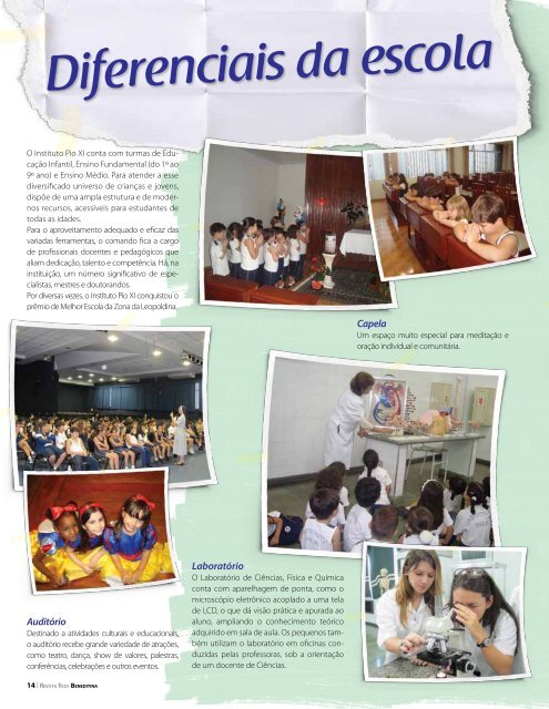 Edição 1 - agosto/setembro 2010 - Rede Beneditina