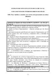 extrato do estatuto.pdf - Clube Naval