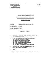 Acta 133.pdf - Sitio Web de Transparencia I.Municipalidad de San ...