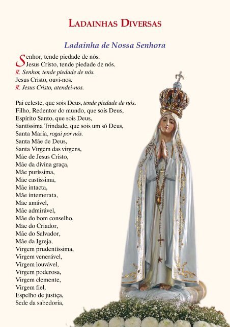 V No quinto mistério contemplamos a coroação de Nossa Senhora ...