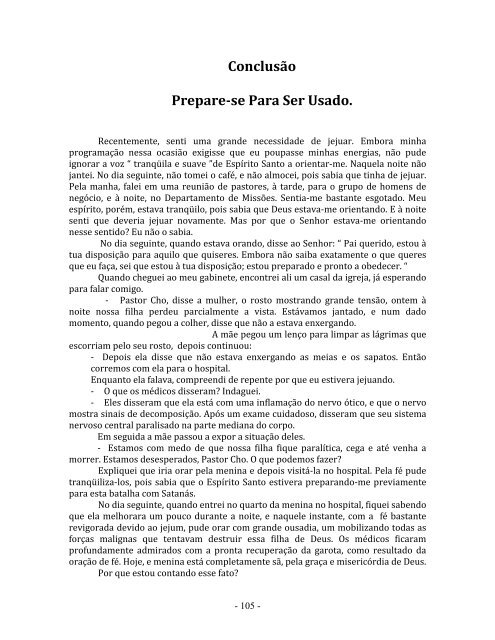 Oração a chave do avivamento - Comunidades