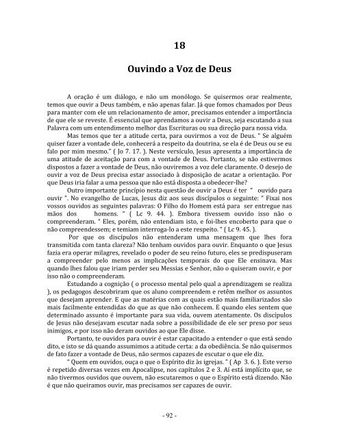 Oração a chave do avivamento - Comunidades