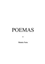 Libreto de poemas - Moisés Neto