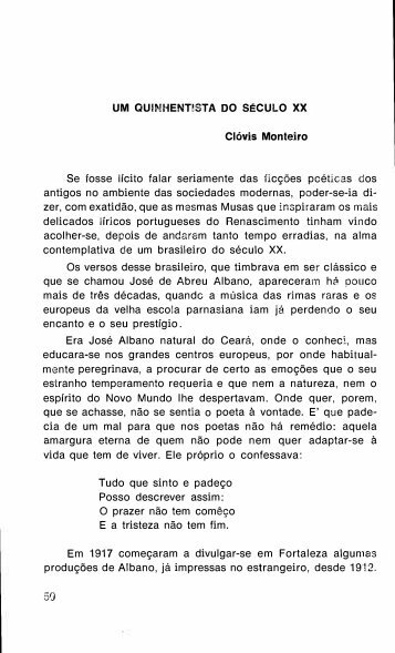 Um Quinhentista do Século XX-Clóvis Monteiro