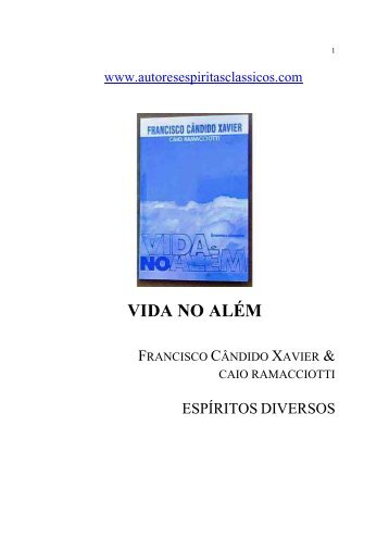 VIDA NO ALÉM - Editora Franciscano