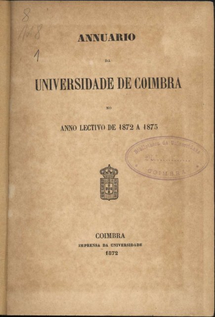 Obra Completa - Universidade de Coimbra