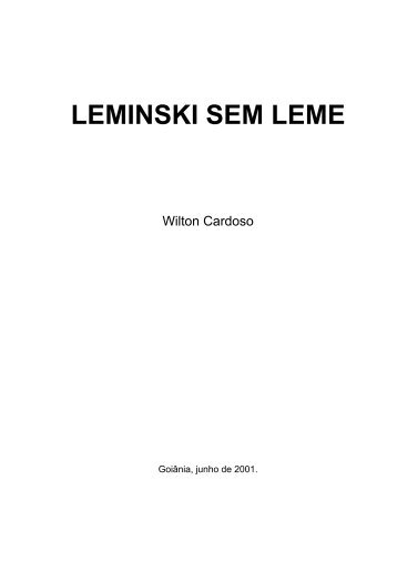 LEMINSKI SEM LEME