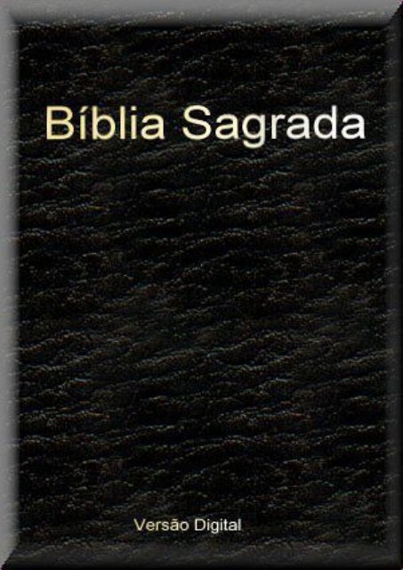 a bíblia sagrada - ccva de aveiro