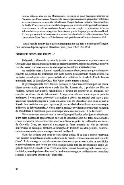 fontes e bibliografia - Arca - Fiocruz