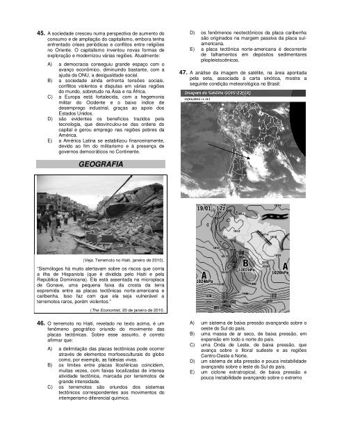 PARTE 1: Redação PARTE 2: Português/Literatura ... - Menelau Jr.