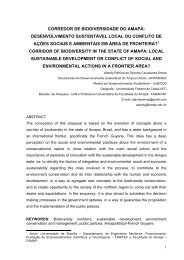 Corredor de Biodiversidade do Amapá: Desenvolvimento ...