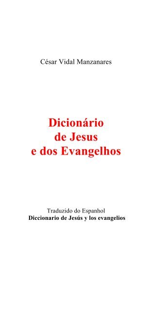 Dicionario-de-nomes-proprios-com-enfase-aos-nomes-biblicos - Conhecimentos Gerais