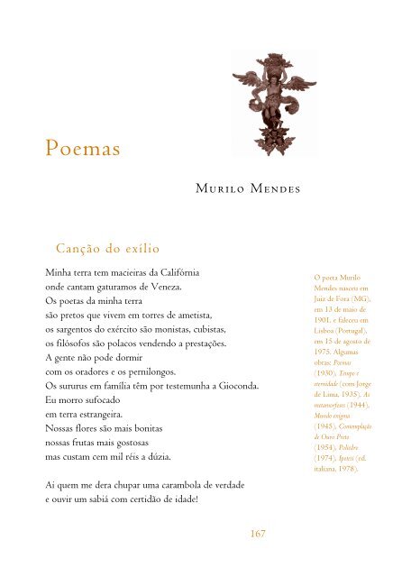 Poesia - Academia Brasileira de Letras