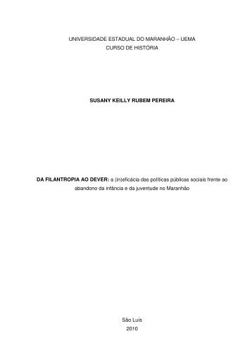 SUSANY KEILLY RUBEM PEREIRA - Outros Tempos - Uema