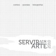 Livro - Servir com Arte 2010 - Escola de Governo - Governo do Paraná
