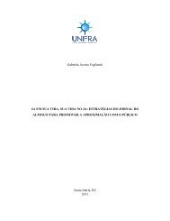 Estratégias do Jornal do Almoço para promover a - Laboratório de ...