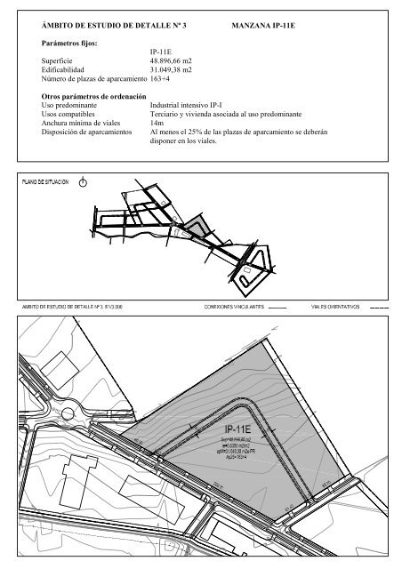 plan parcial industrial del sector sur 1i de las nn.uu de huerta