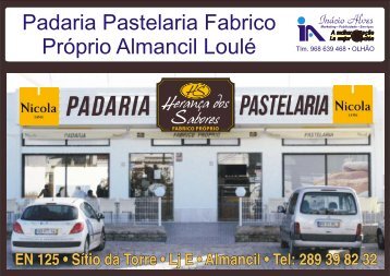 Padaria Pastelaria Fabrico Próprio Almancil Loulé.cdr