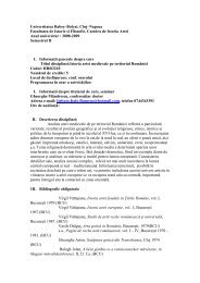 ro - Facultatea de Istorie şi Filosofie