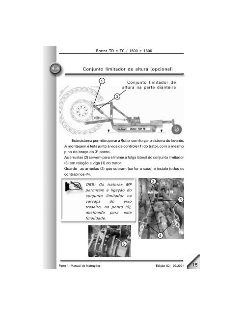 Manual de Instruções - Implementos Agrícolas Jan S/A