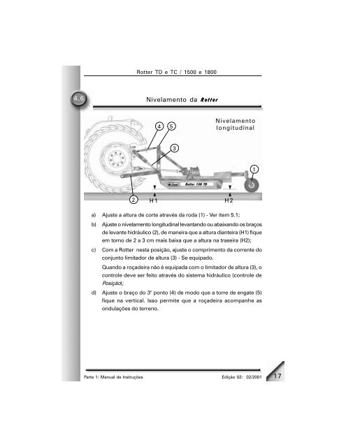 Manual de Instruções - Implementos Agrícolas Jan S/A