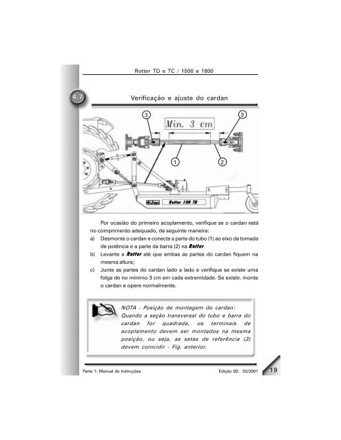 Manual de Instruções - Implementos Agrícolas Jan S/A