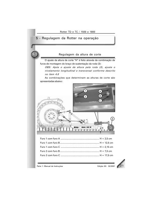 Manual de Instruções - Implementos Agrícolas Jan S/A