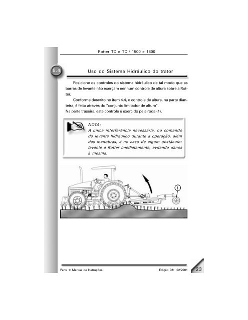 Manual de Instruções - Implementos Agrícolas Jan S/A