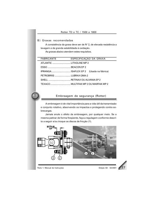 Manual de Instruções - Implementos Agrícolas Jan S/A