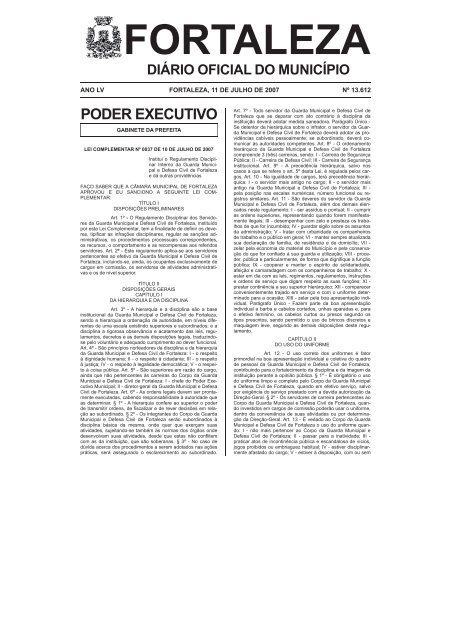 FORTALEZA - Ministério Público do Estado do Ceará - ce