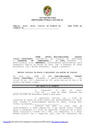 Cautelar busca e apreensão criança - Defensoria Pública do estado ...