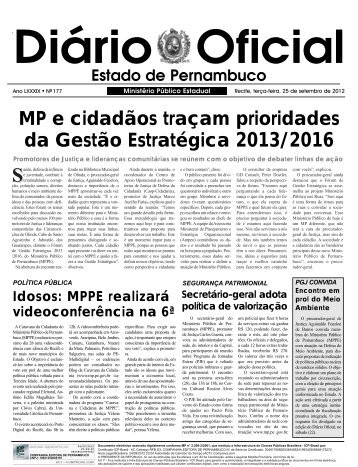 DOE - Ministério Público de Pernambuco