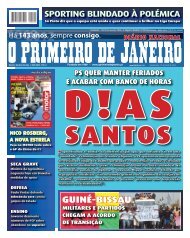 publicidade/editais - O Primeiro de Janeiro