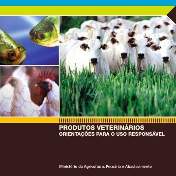 PRODUTOS VETERINÁRIOS - Ministério da Agricultura, Pecuária e ...