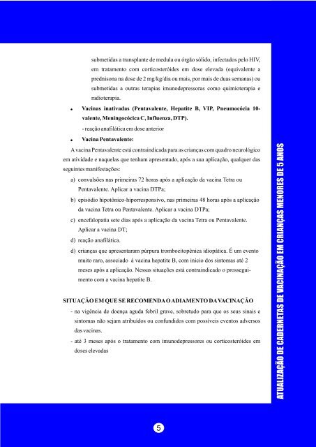 Informe Técnico - Centro de Vigilância Epidemiológica - Governo do ...