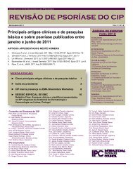 REVISÃO DE PSORÍASE DO CIP - International Psoriasis Council