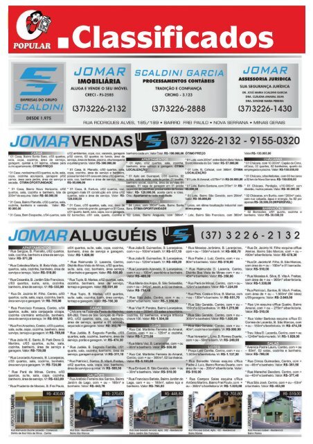Popular 263.pmd - Jornal O Popular de Nova Serrana