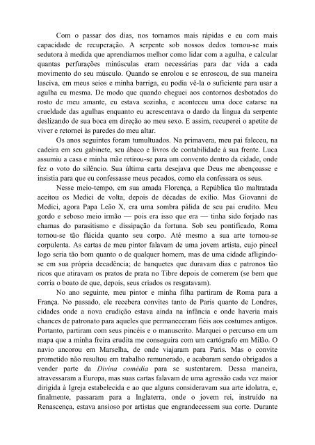 Sarah Dunant – O Nascimento de Vênus (pdf)(rev