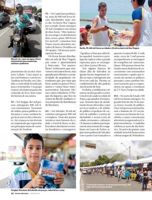 Revista especial - A Grande Esperança - União Sul-Brasileira