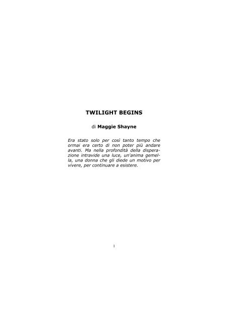 Twilight Begins.pdf - Romanzi Rosa Homage