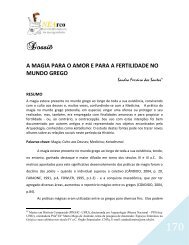 a magia para o amor e para a fertilidade no mundo grego