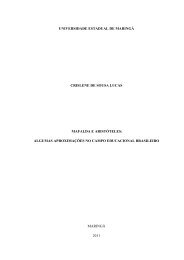 algumas aproximações no campo educacional brasileiro - DFE - UEM