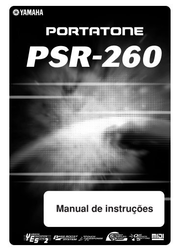 Manual de instruções - Yamaha