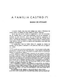 A FAMÍLIA CASTRO (*) - Instituto do Ceará