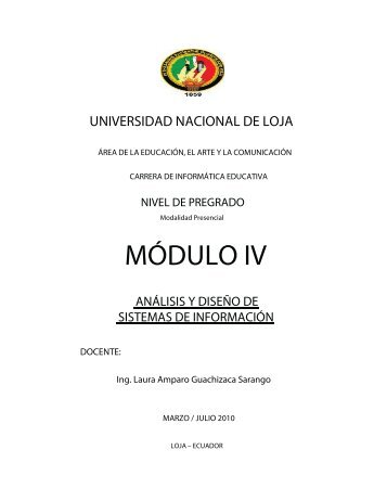 MÓDULO IV - Universidad Nacional de Loja