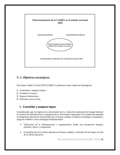 Plan Institucional de Desarrollo - Transparencia UABJO ...